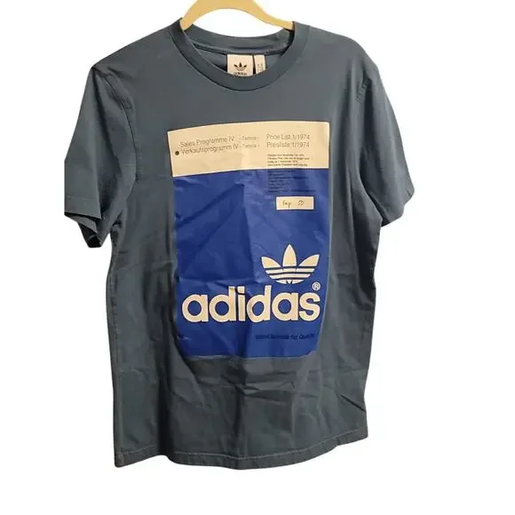 Adidas World Famous For Quality Sales Programme IV Tennis Shirt Men's M - Picture 1 of 6